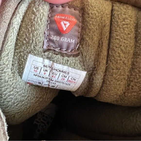 The North Face Men's Ozone Park Waterproof Winter Boot Size 10 - Picture 14 of 16